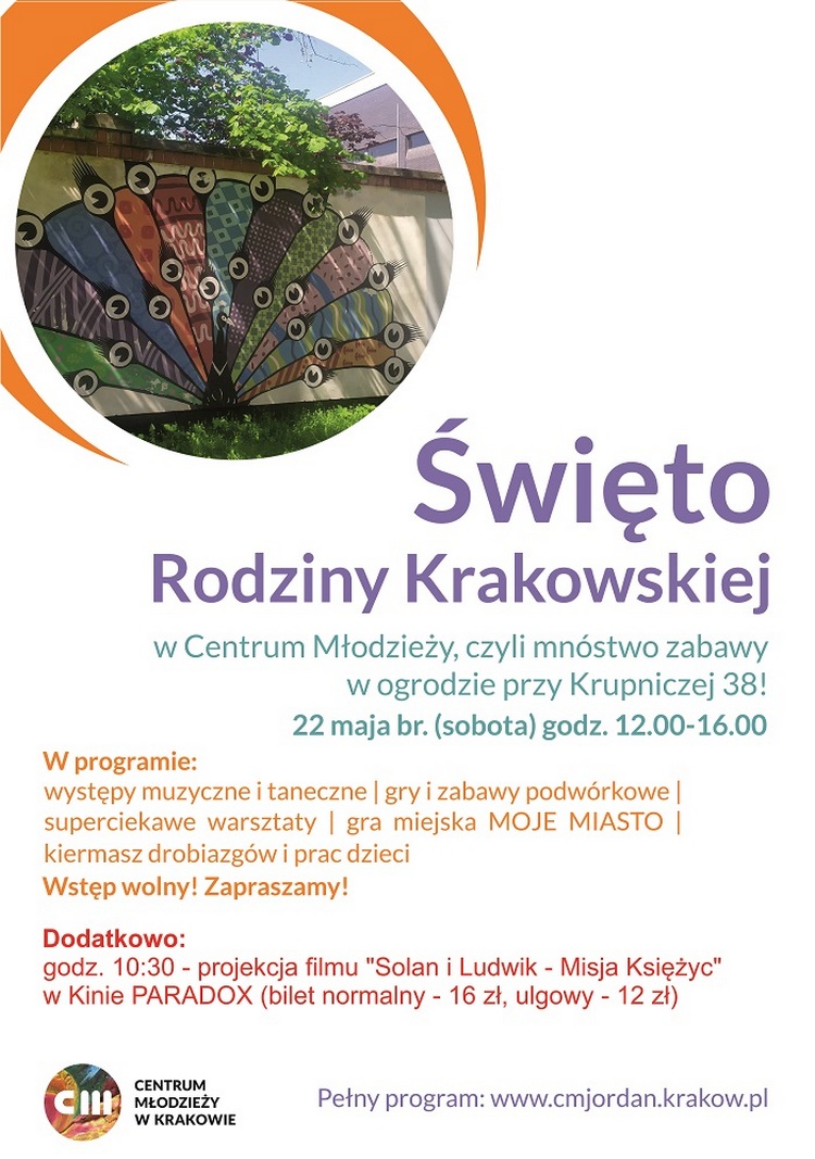 Święto Rodziny Krakowskiej w Centrum Młodzieży