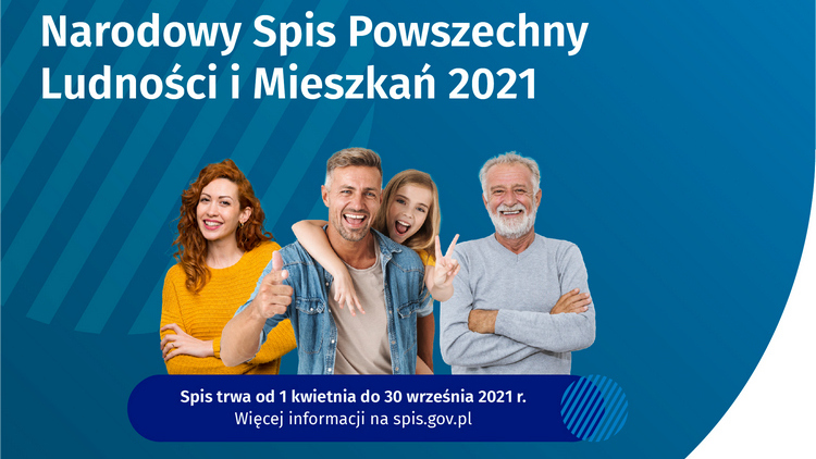 Baner Narodowy Spis Powszechny Ludności i Mieszkań