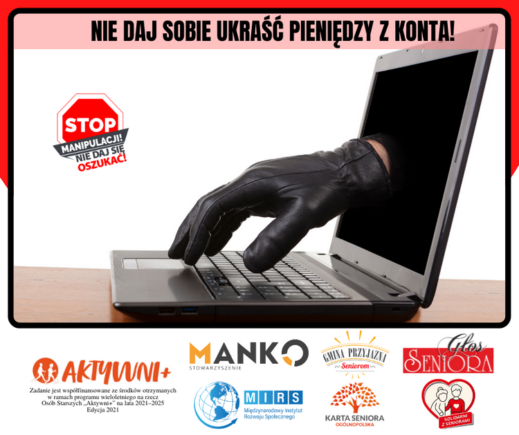 Nie daj sobie ukraść pieniędzy z konta!