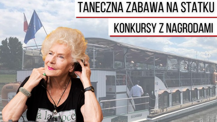 Zaproszenie na rejs Głosu Seniora z DJ Wiką