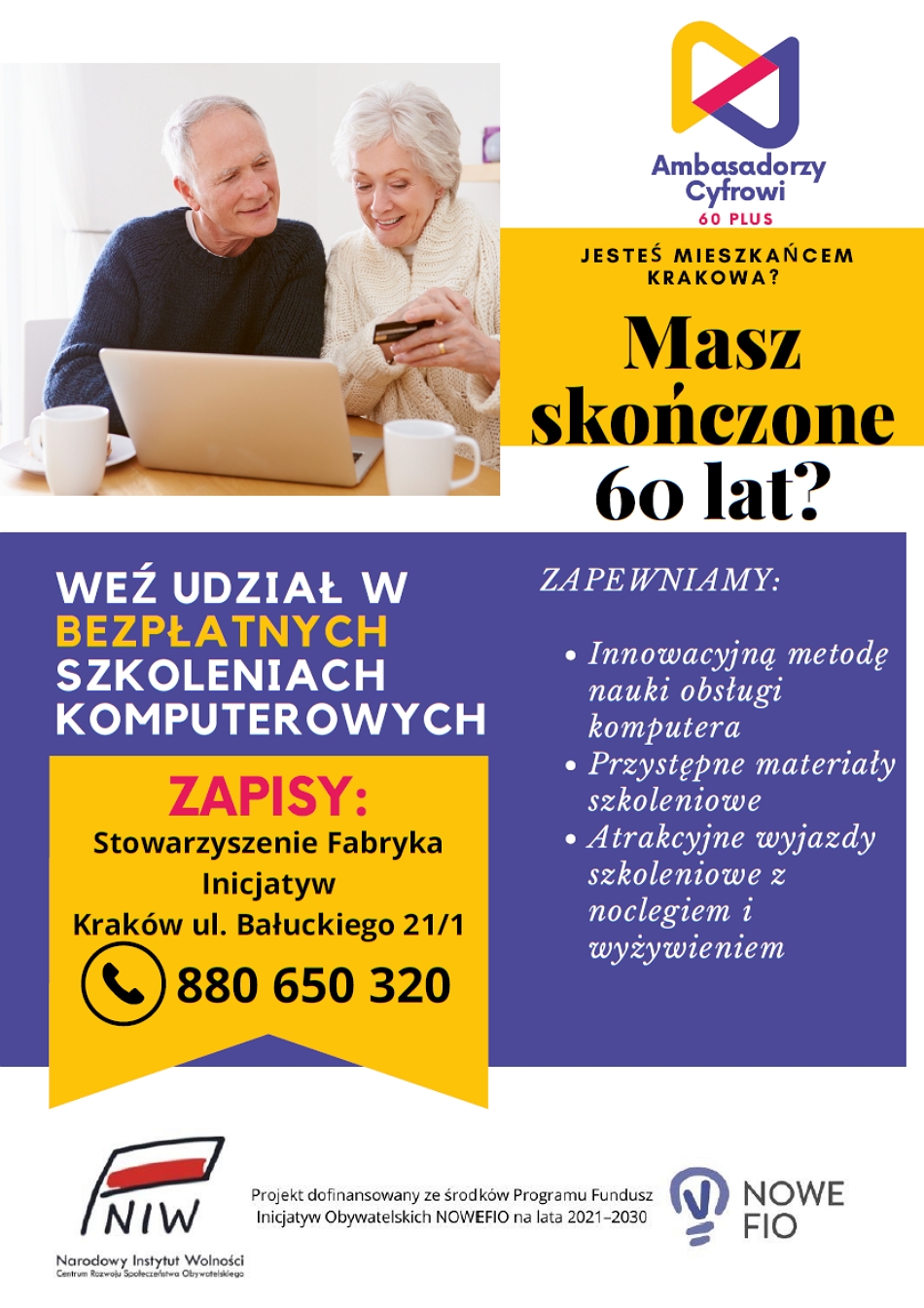 Ambasadorzy Cyfrowi 60 PLUS