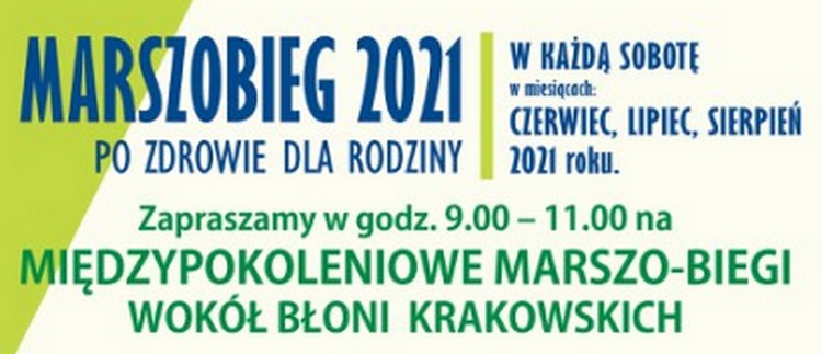 Marszobieg po Zdrowie dla Rodziny wokół Błoni