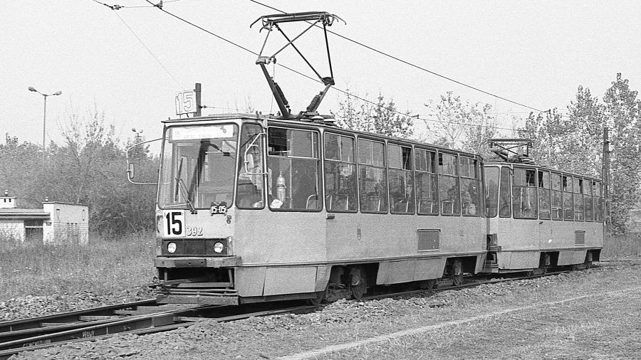 Zabytkowe tramwaje na linii nr 15
