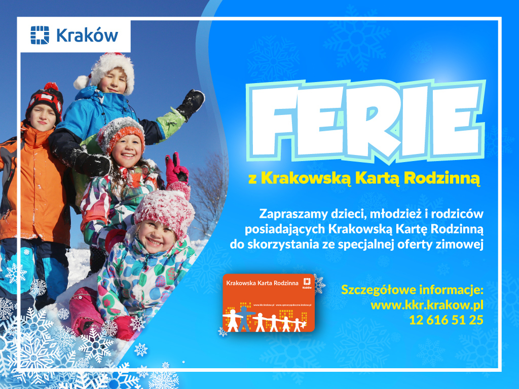 Ferie z Krakowską Kartą Rodzinną
