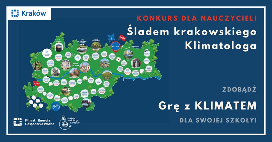 „Śladem krakowskiego Klimatologa” – konkurs dla nauczycieli