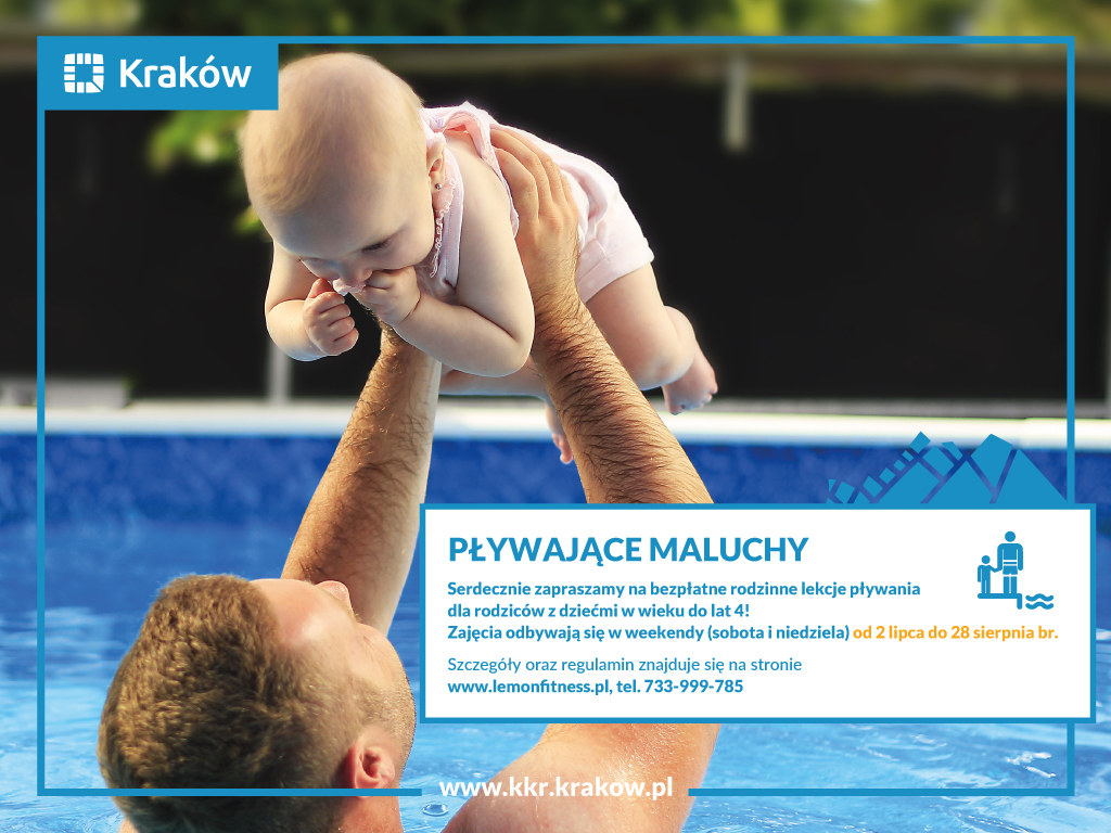 Pływające maluchy - lekcje pływania dla rodziców z dziećmi do lat 4
