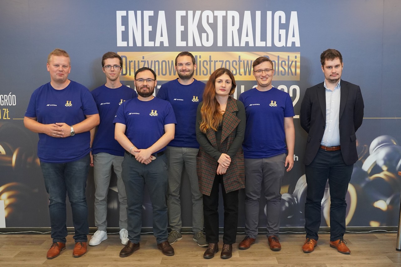 Klub Szachowy Dwie Wieże Postdata Kraków drużynowym vicemistrzem Polski!