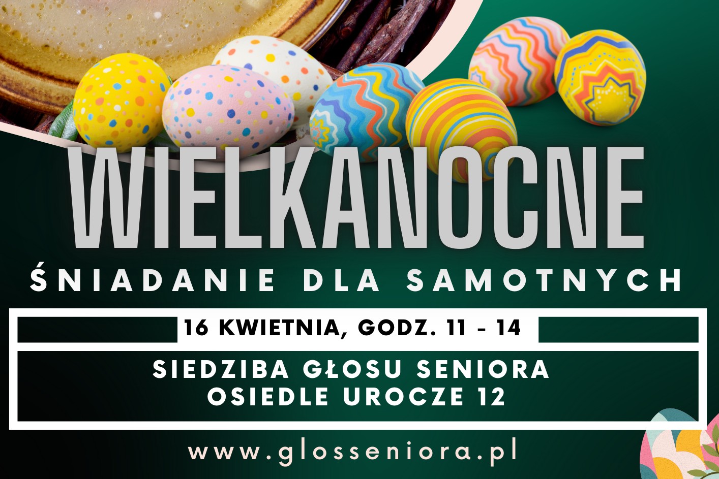 Wielkanocne Śniadanie dla Samotnych z Głosem Seniora