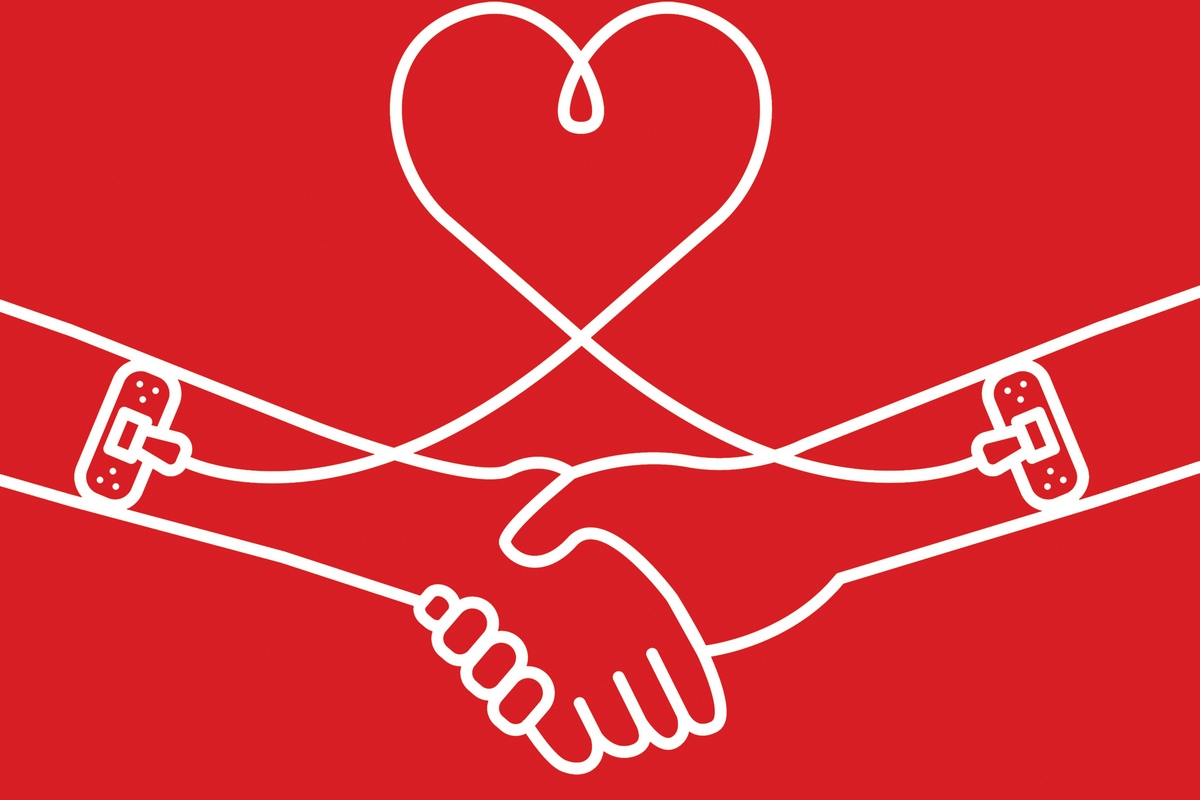 Plakat: Akcja krwiodawstwa