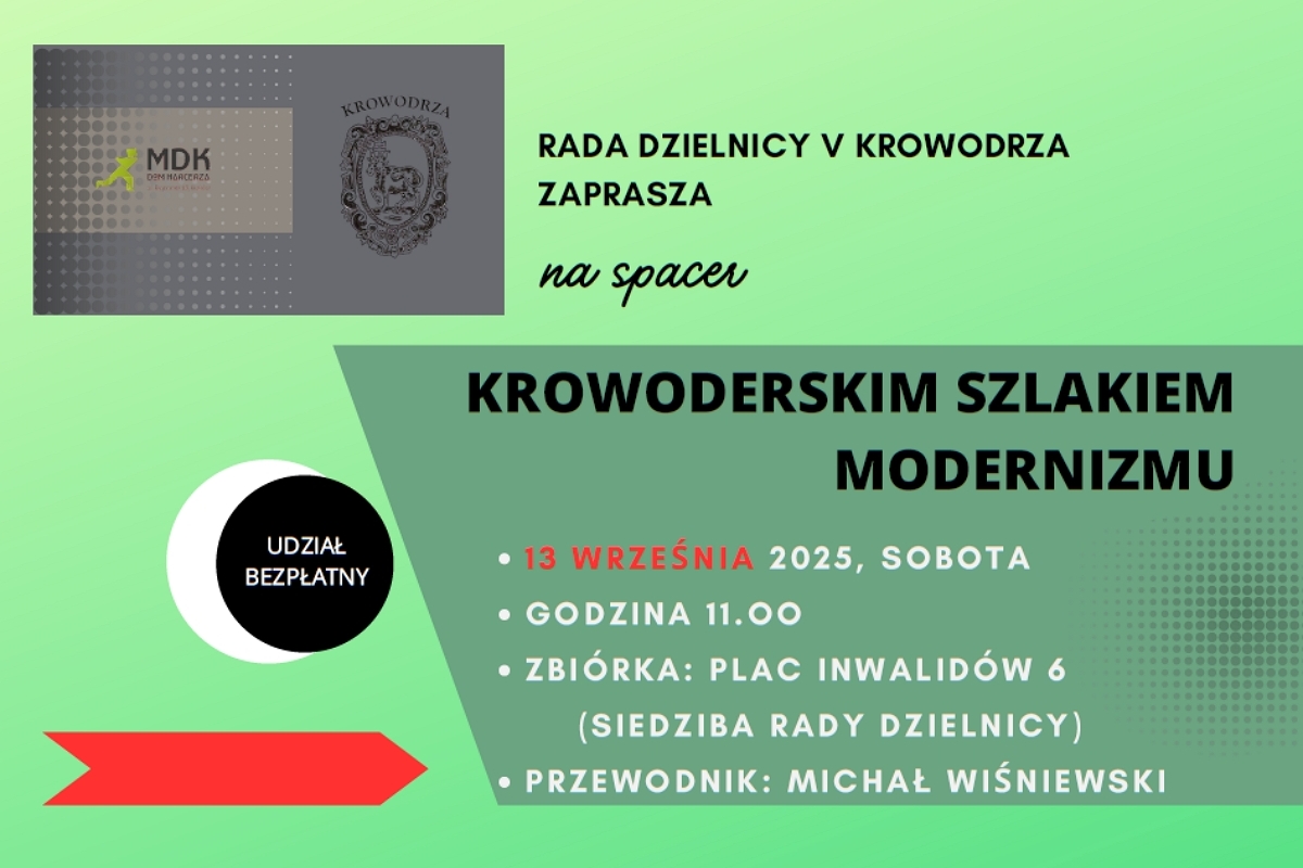 Spacer szlakiem architektury modernizmu w dzielnicy Krowodrza