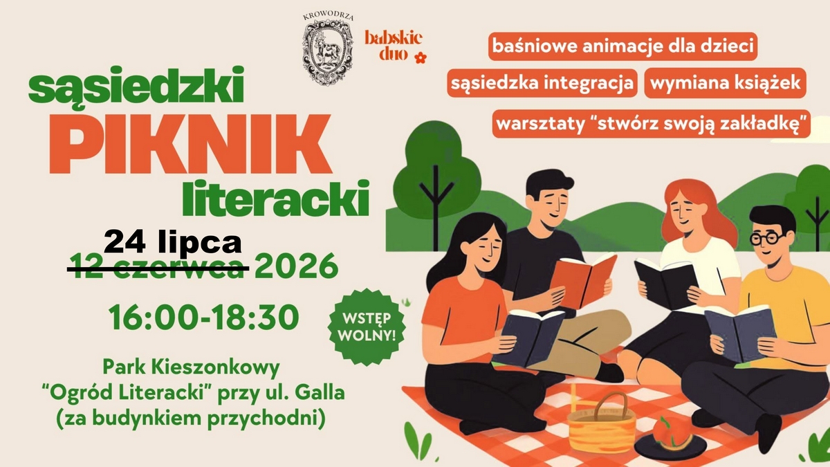 Baner: Sąsiedzki Piknik Literacki