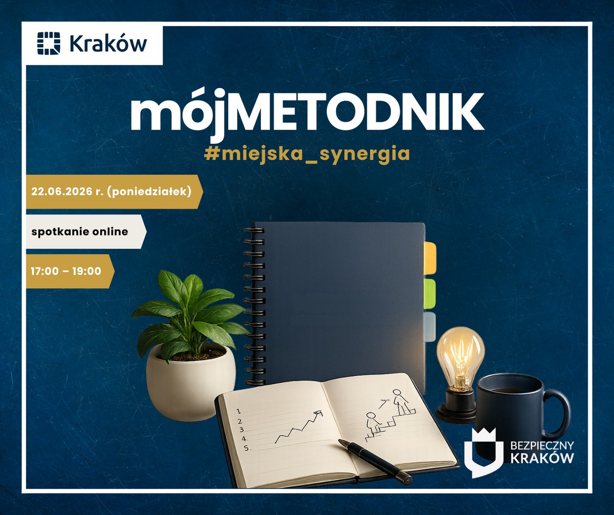 Baner webinaru „mójMETODNIK”