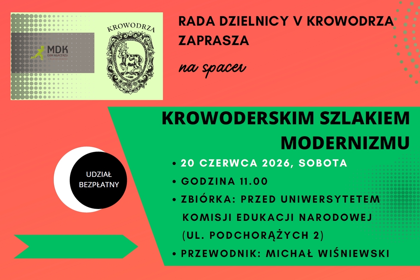 Baner: Spacer Krowoderskim Szlakiem Modernizmu