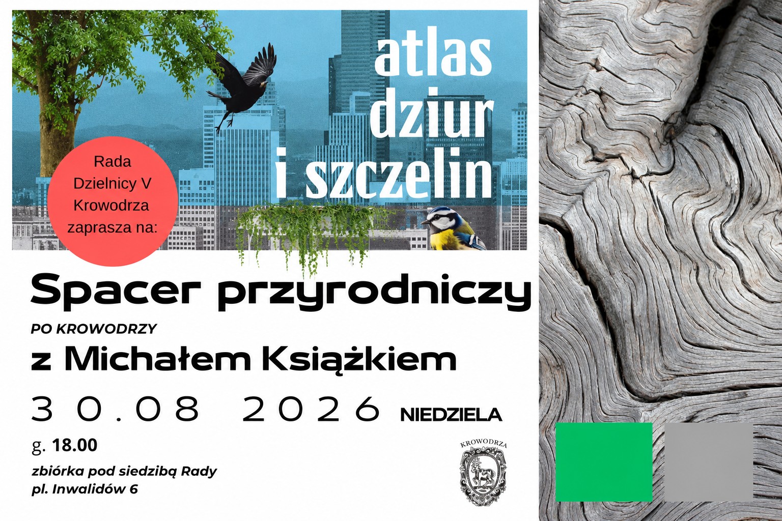 Baner: Spacer przyrodniczy z Michałem Książkiem